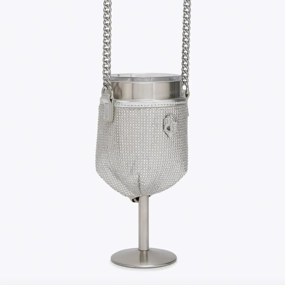 Kurt Geiger Silver Wine Glass Holder - Picture 7 of 10